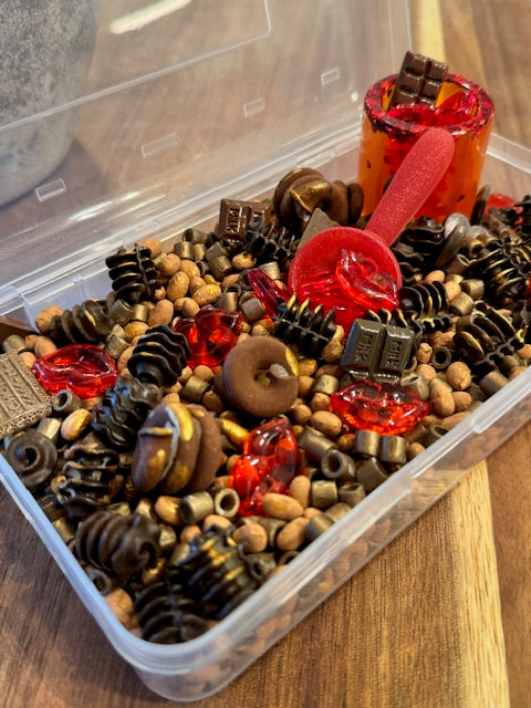 Chocolate Kisses Sensory Filler Kit