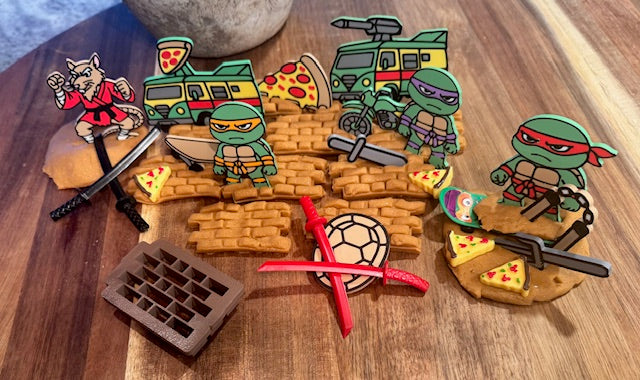 Sewer Turtle Playdough Kit