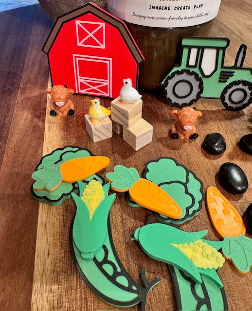 Farm On-The-Go Playdough Pod