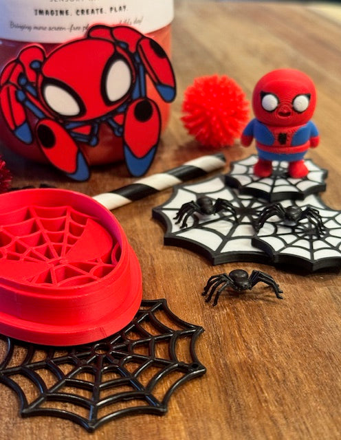 Spiderman On-The-Go Playdough Pod