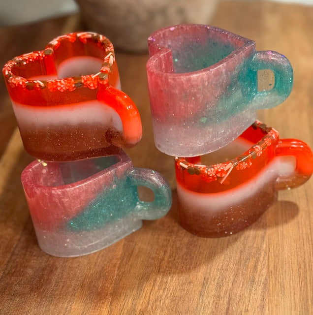 Heart Resin Cup