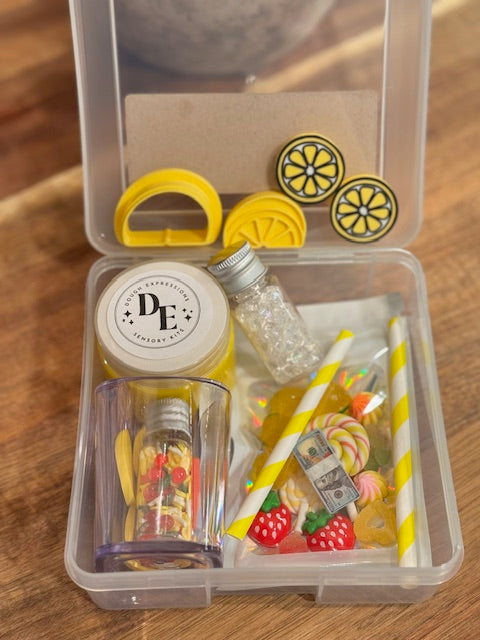 Lemonade Playdough Kit
